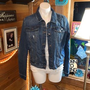 True Craft Blue Jean Jacket NWOT JR XL REALLY NICE COAT